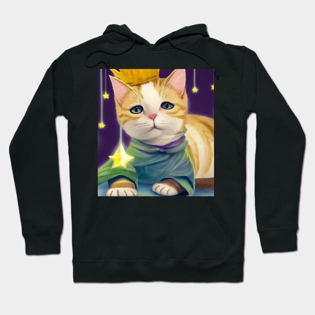 cat  prince Hoodie by cloudart2868